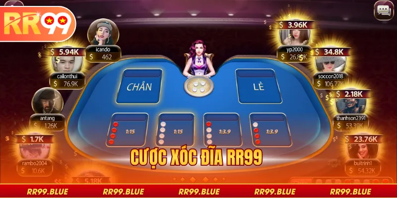 Cược xóc đĩa RR99